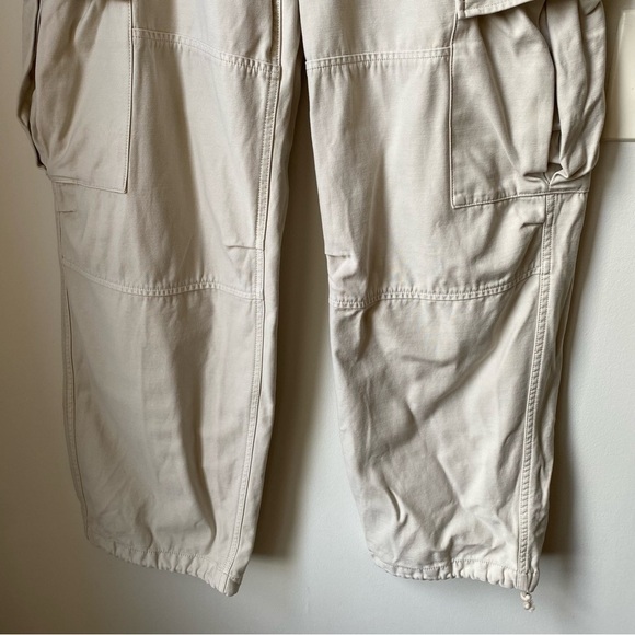 TNA ARITZIA SIZE 8 cream cargos Women's Tan Cargo Pants - Picture 4 of 12